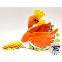 Officiële Pokemon knuffel Ho-Oh 30cm (lang) San-Ei All Star